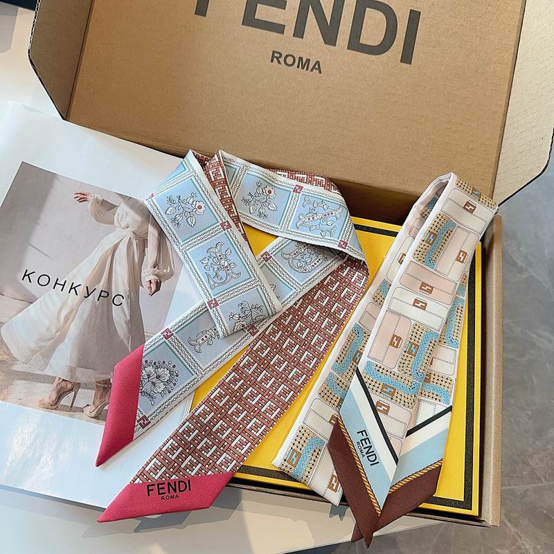 Fendi silk ribbon